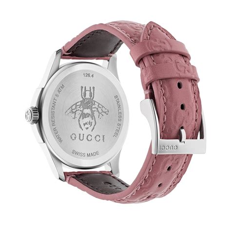 mens stainless steel gucci pink dial|Gucci g timeless stainless.